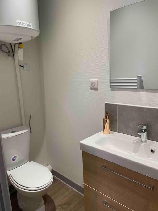 T2 4 Pers Face Gare Sncf Appart Hotel Le Cygne 2 Μπουρζ Εξωτερικό φωτογραφία