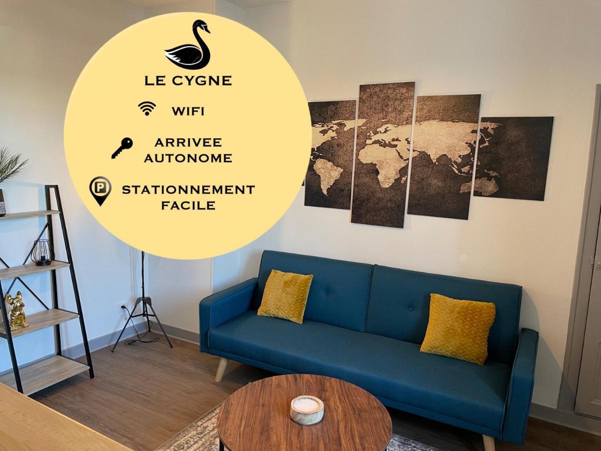T2 4 Pers Face Gare Sncf Appart Hotel Le Cygne 2 Μπουρζ Εξωτερικό φωτογραφία